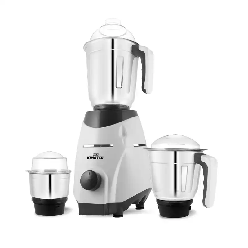 Mixer grinder with 1050 W motor and overload protector, suitable for tough ingredients.