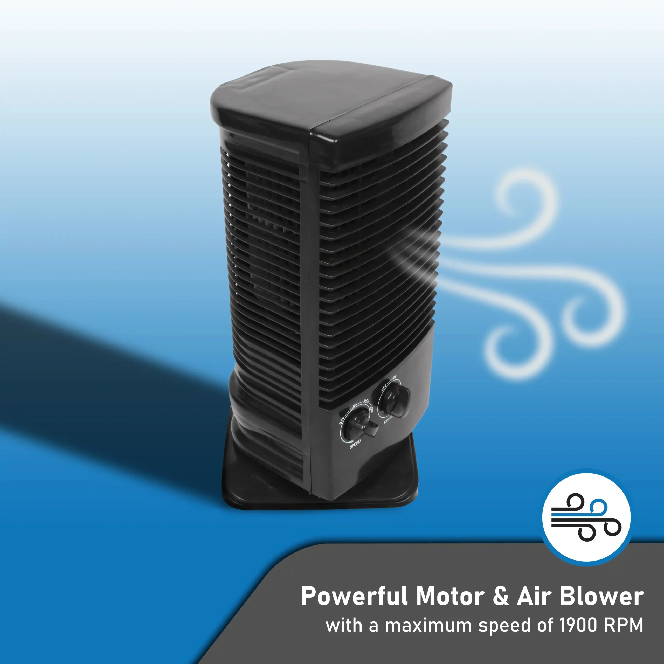 Modena Net Kitchen Fan | Black - Image 3