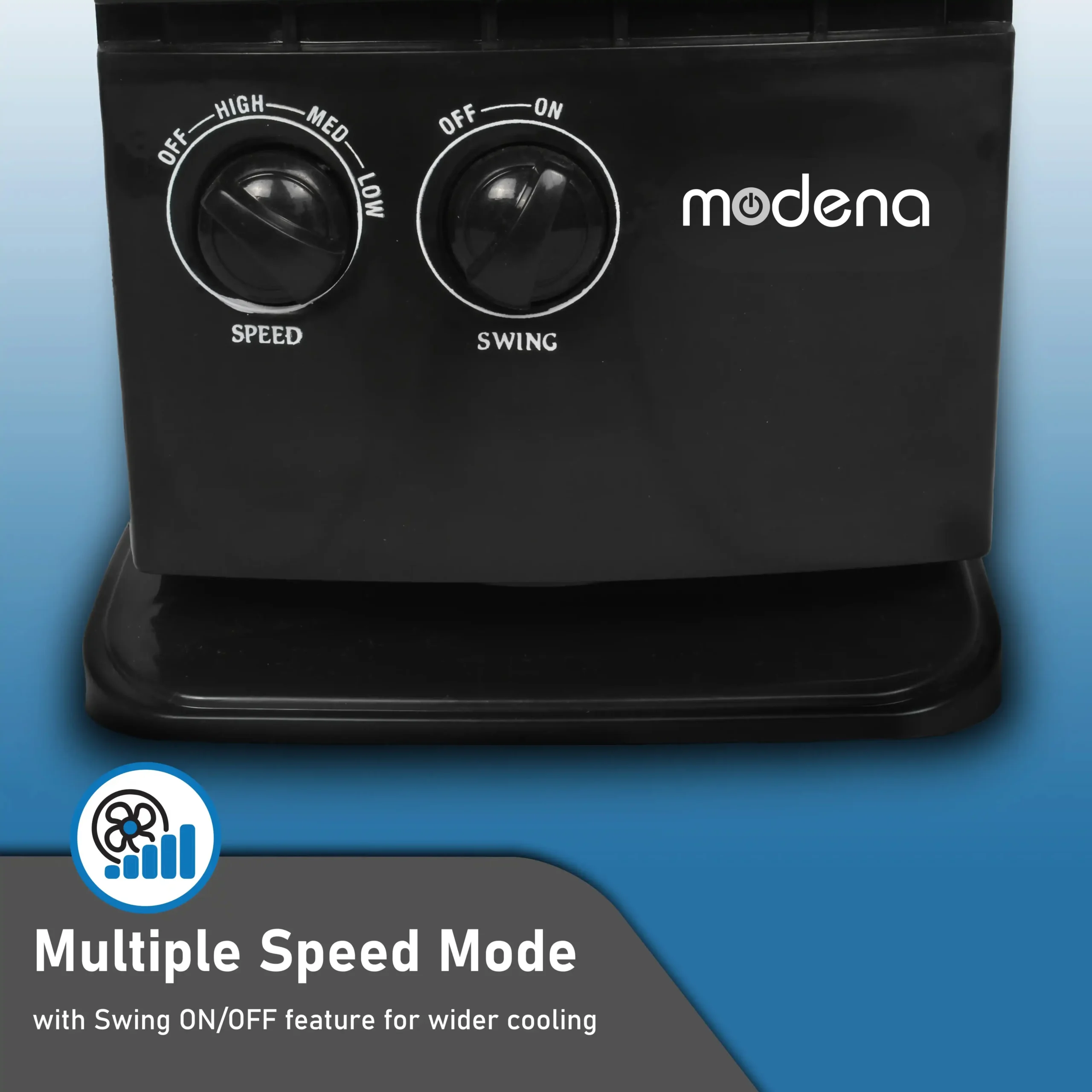 Modena Net Kitchen Fan | Black - Image 5