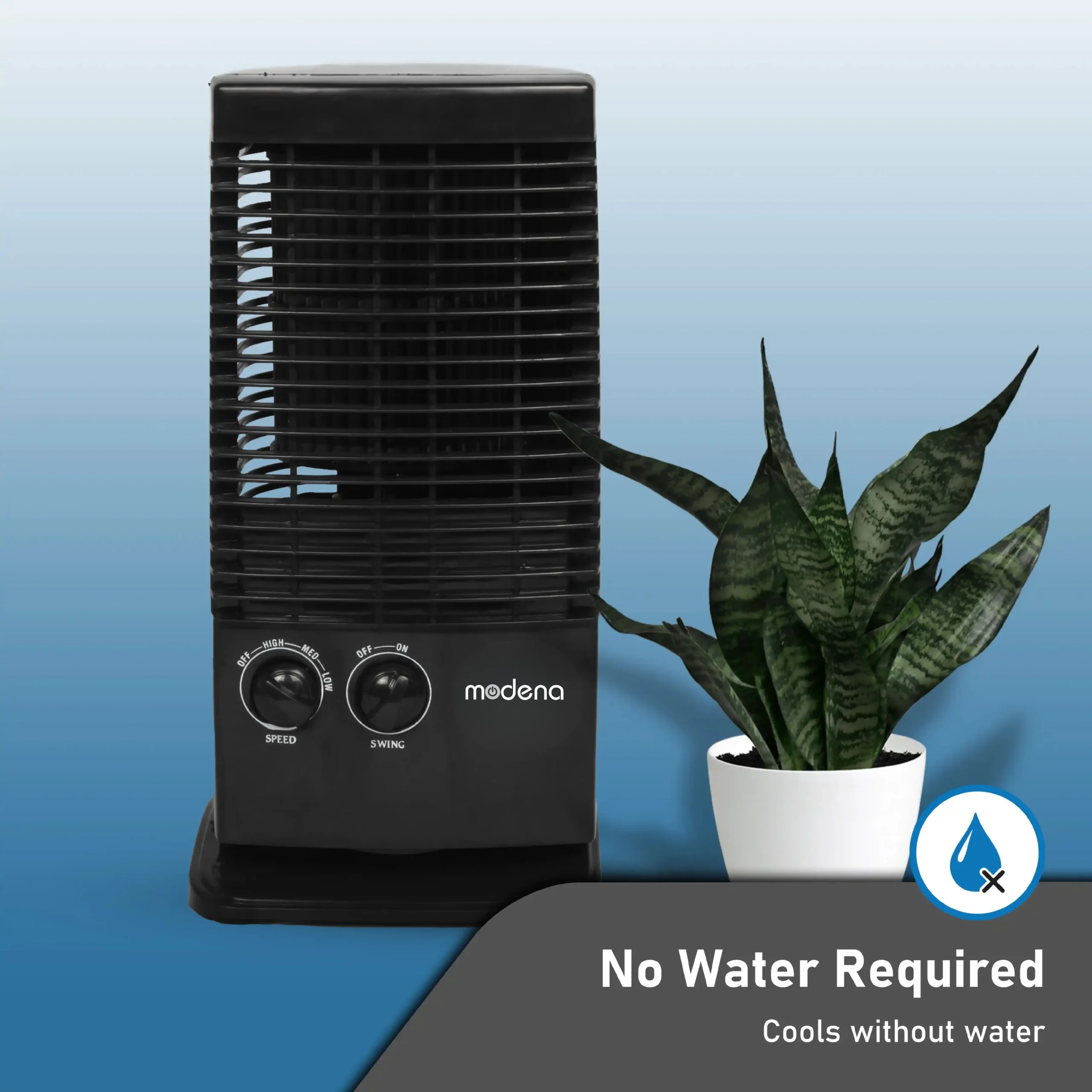 Modena Net Kitchen Fan | Black - Image 6