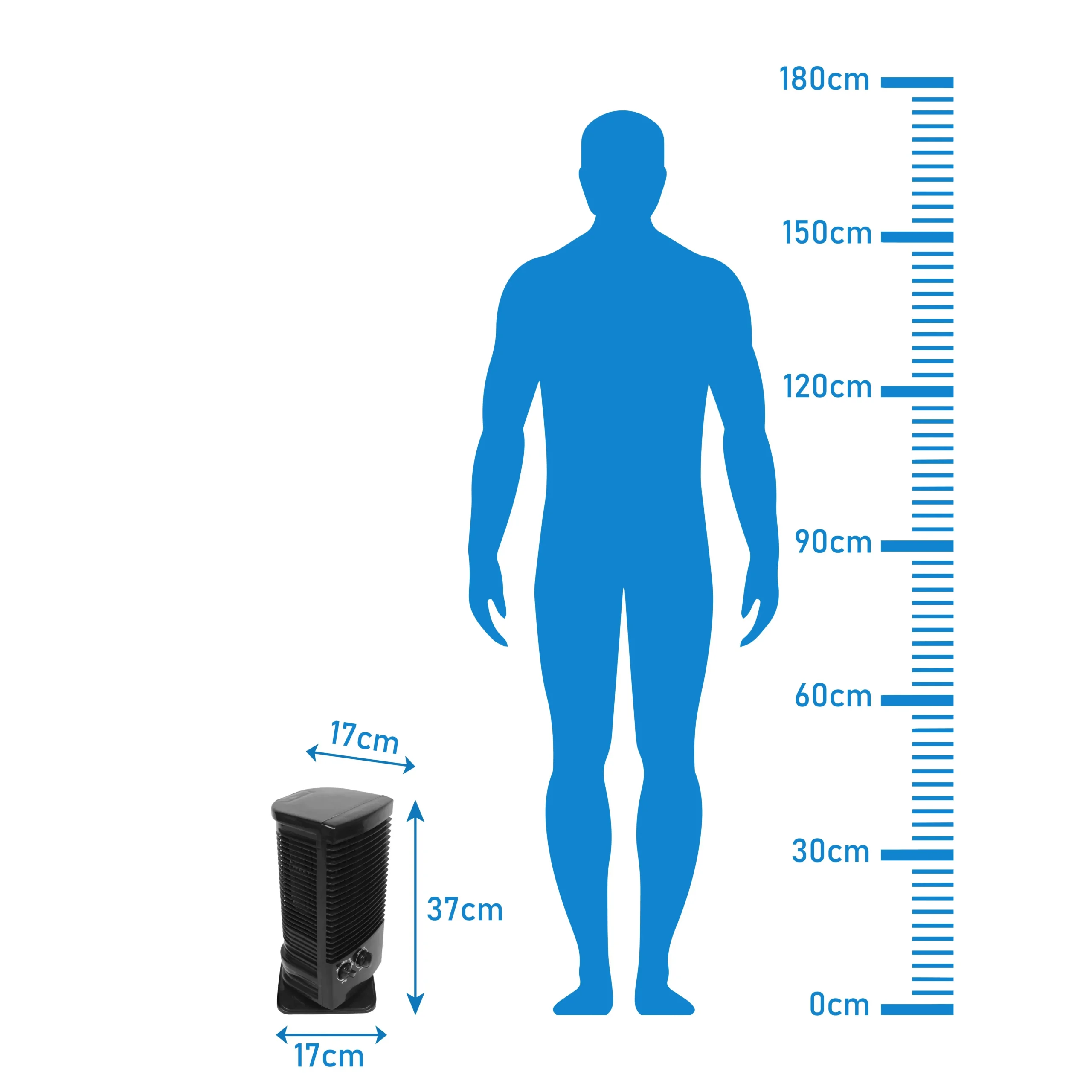 Modena Net Kitchen Fan | Black - Image 9